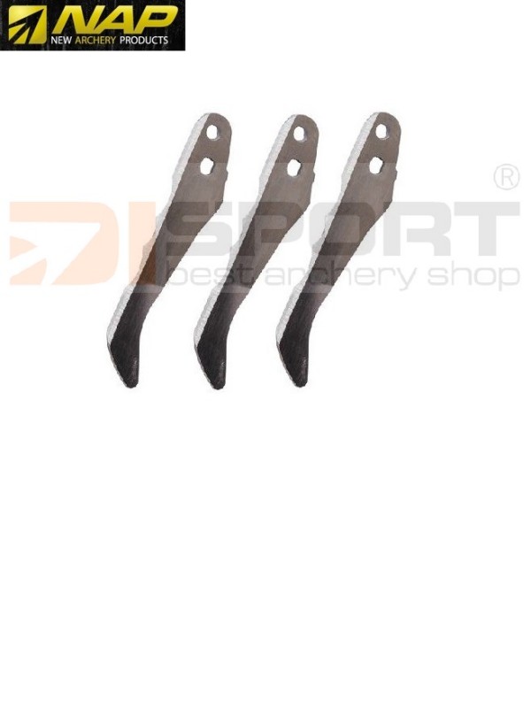 REPLACEMENT BLADES FOR BROADHEAD NAP SPITFIRE 9/1