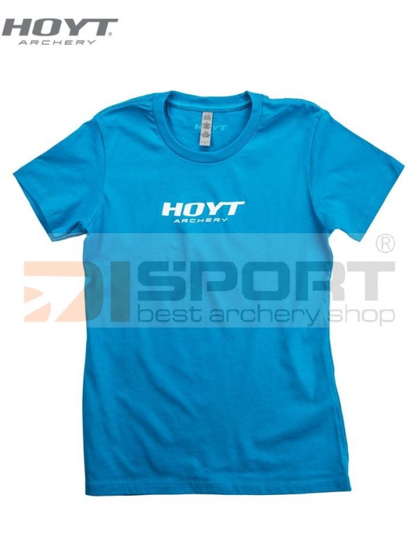 HOYT LOGO BLUE  ladies t-shirt