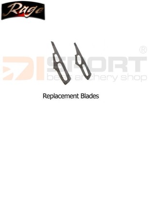 REPLACEMENT BLADES FOR BROADHEAD RAGE EXTREME 2 BLADES