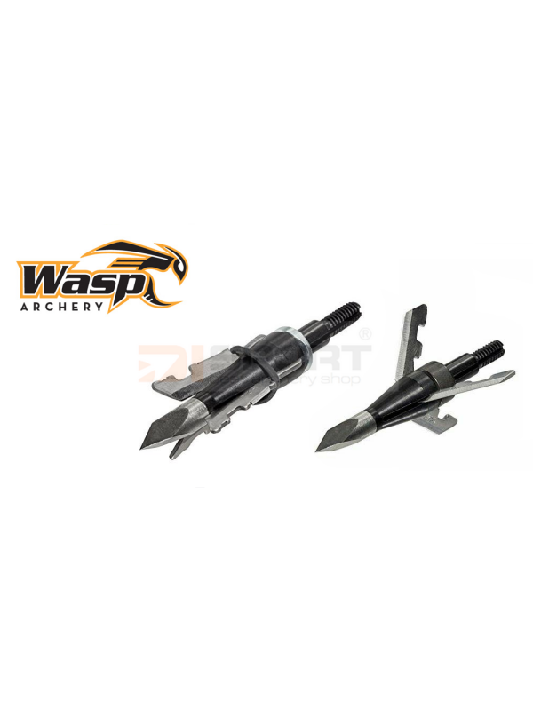 broadheads WASP JAK-HAMMER mechanical 3 blade 3/1